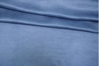 ОТРЕЗ 0,6 М ДЕФЕКТ Атлас льняной с вискозой  Дымчато-голубая FRM (ДФ9) 29062529-2