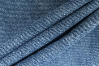 Джинса хлопковая вареная Сине-голубая CMF H14/2 MM40 30062503