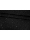 Хлопковый фактурный трикотаж Черный TRC H41/3 V00 9072521