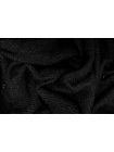 Хлопковый фактурный трикотаж Черный TRC H41/3 V00 9072521