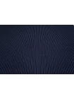 Трикотаж хлопковый с кашемиром и шёлком MAX MARA Тёмно-синий в белую полоску MM H41/4 X40 1102597