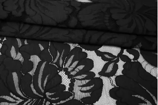 Кружево хлопковое кордовое Чёрное BNC H35 О33 30102547