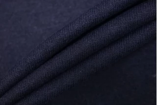 Трикотаж шерстяной вязаный MAX MARA Тёмно-синий MM H49 X70 3102513