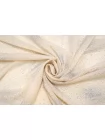 Шифон вискозный с блёстками MAX MARA Экрю MM H00 EE10 1102531