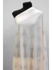 Шифон вискозный с блёстками MAX MARA Экрю MM H00 EE10 1102531