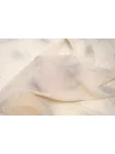 Шифон вискозный с блёстками MAX MARA Экрю MM H00 EE10 1102531