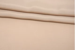 Шёлк с ацетатом плательно-блузочный MAX MARA Светлое какао MM H00 EE11 2102507