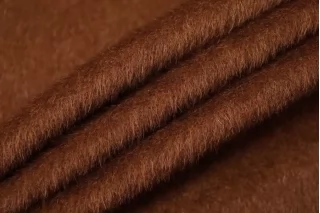 Пальтовая альпака сури Коричневая BL H56 DD20 30102503