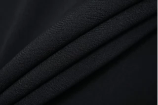 Поливискоза костюмно-плательная MAX MARA Чёрная MM H63/1 G60 3102521