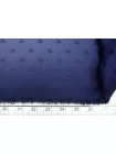 Подкладочная вискоза жаккардовая Тёмно-синие звёздочки SF H50/8 U40 21062519