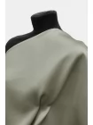 Органза сатиновая шёлковая MAX MARA Дымчатая серо-оливковая MM H32 O20 1102504