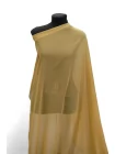 Креп-шифон шелковый MAX MARA Пастельный горчично-жёлтый H28/2 O10 MM 30092536