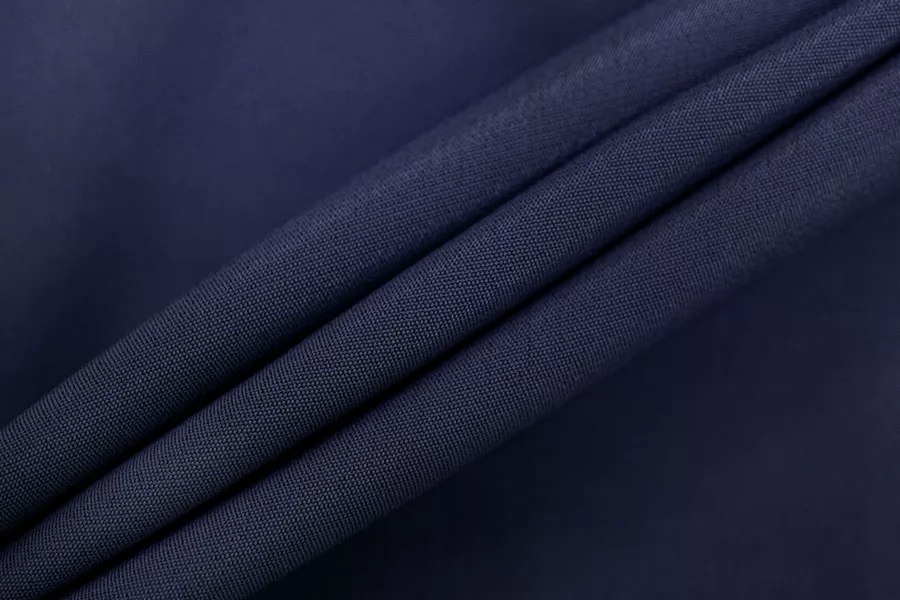 Крепдешин шёлк с ацетатом плательно-блузочный MAX MARA Тёмно-синий MM H30/1 O50 30092571