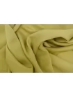 Шелк креповый сатин плательно-блузочный MAX MARA Светлая зелёная горчица MM Н30/2 O20 30092580