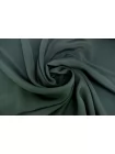 Крепдешин шёлк с ацетатом плательно-блузочный MAX MARA Тёмный изумрудный MM H30/2 O50 30092584