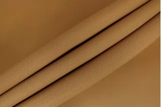 Крепдешин шёлк с ацетатом плательно-блузочный MAX MARA Бежевый кэмел MM H30/4 O40 30092590