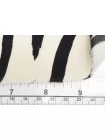 ОТРЕЗ 0,6 М Вискоза креповая MAX MARA Чёрно-молочные полоски MM (ДФ1) 14042543-1