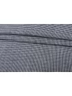 Лён с хлопком костюмный MAX MARA Сине-белая гусиная лапка MM H16/2 G60 14042548
