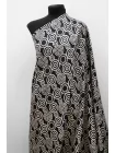 Шёлковый твил MAX MARA Черно-бежевые круги MM H31 N30 14042570