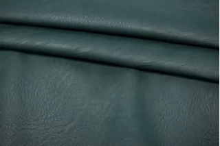 Экокожа на хлопке MAX MARA Тёмно-бирюзовая MM LL60 H17/6 15042558