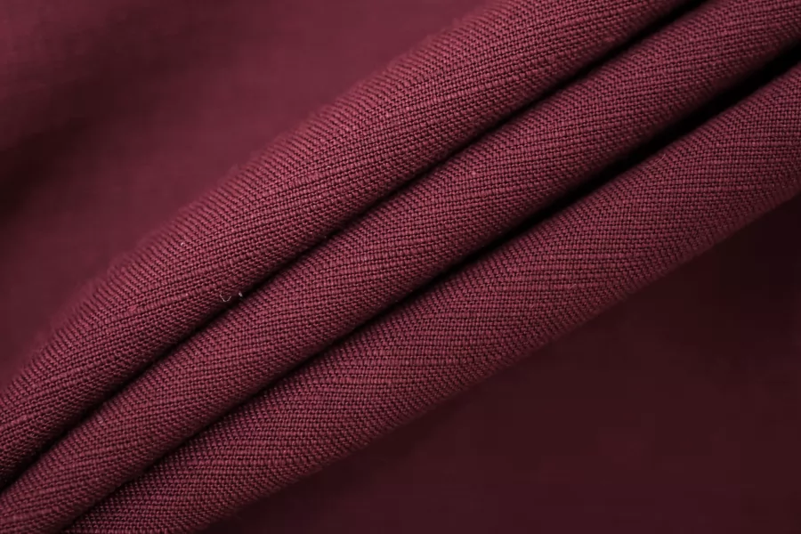 ОТРЕЗ 1,35 М Вискоза со льном плательная MAX MARA Марсала MM (12) 15042575-4