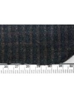 Фланель шерстяная с кашемиром CERRUTI Коричнево-синяя BL H60/2 FF60 4092501