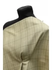 Костюмная шерсть с хлопком тонкая в клетку CERRUTI Оливковая H62 FF40 4092504