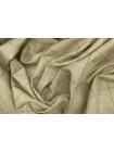 Костюмная шерсть с хлопком тонкая в клетку CERRUTI Оливковая H62 FF40 4092504