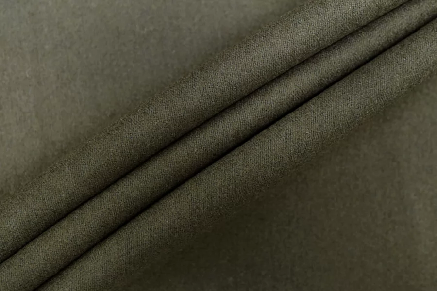 Фланель костюмная шерстяная Зеленый хаки BRS H59/3 BB30 12082550