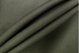 Костюмно-плательная шерсть Приглушённо-зелёная BRS H59/3 ii40 12082590