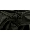 Велюр-стрейч хлопковый Тёмный зеленовато-коричневый BRS H19/8  K60 12082597