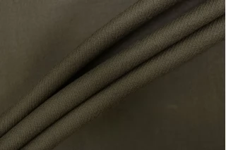 Костюмно-плательная шерсть c кашемиром Болотный хаки BRS H59/3 ii40 13082505