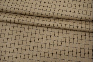 Костюмная шерсть в клетку JW ANDERSON Бежевая IDT H60/1 FF30 17062531