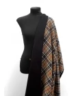 Пальтовая шерсть дабл двухслойная Burberry в клетку H55/1 EE50 18072528