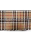 Пальтовая шерсть дабл двухслойная Burberry в клетку H55/1 EE50 18072528
