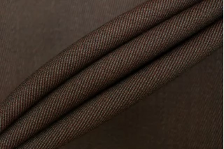 Костюмная шерсть Коричнево-зелёная BL H59/3 HH70 30052585