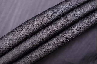 Вискоза жатая плательно-костюмная Графитовая BL H22/4 J40 3062509