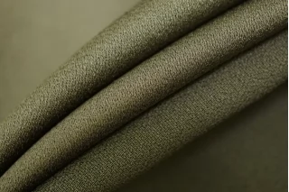 Кади вискозная креп-атлас Тёмно-зелёная BL H22/2 J40 3062504