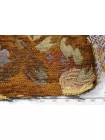 Жаккард гобелен хлопковый Цветы Желто-коричневый IDT H34/1 M60 20112539