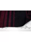 Костюмная шерсть в полоску Сине-бордовая IDT H60/1 FF60 20112553