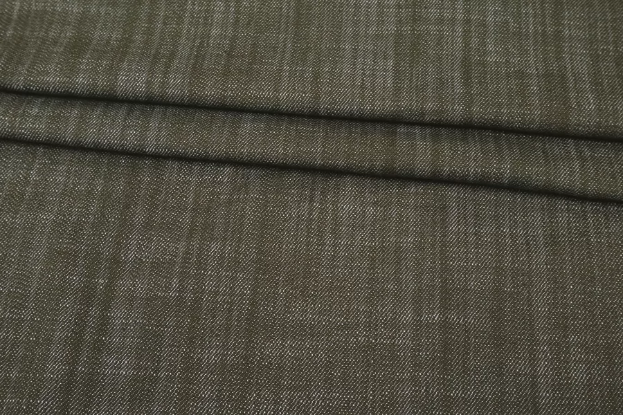 Джинса хлопковая Зелёная IDT H14/6 NN50 20112567