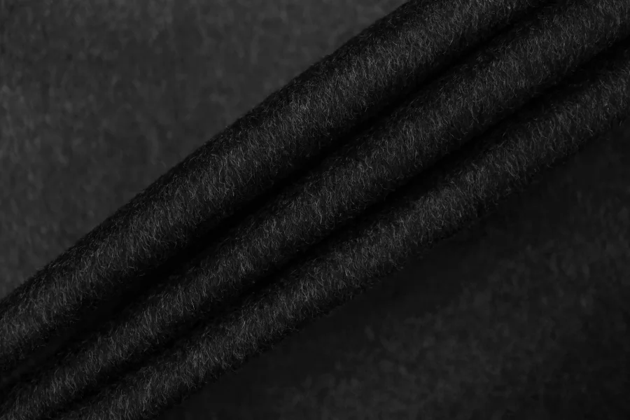 Пальтово-костюмный кашемир Alexander McQueen Тёмно-серый TRC H55/5 BB60 11122545