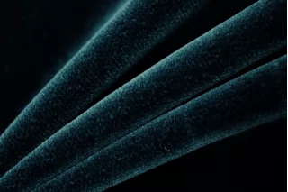 Бархат хлопковый костюмный REDAELLI Петроль INS H19/3 K40 16052506