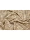 Пальтовая шерсть двусторонняя FENDI Бежевая монограмма FRM H55/1 DD30 17122503