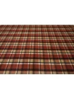 Пальтовая шерсть двусторонняя двухслойная дабл Клетка FRM H56 EE50 17122507