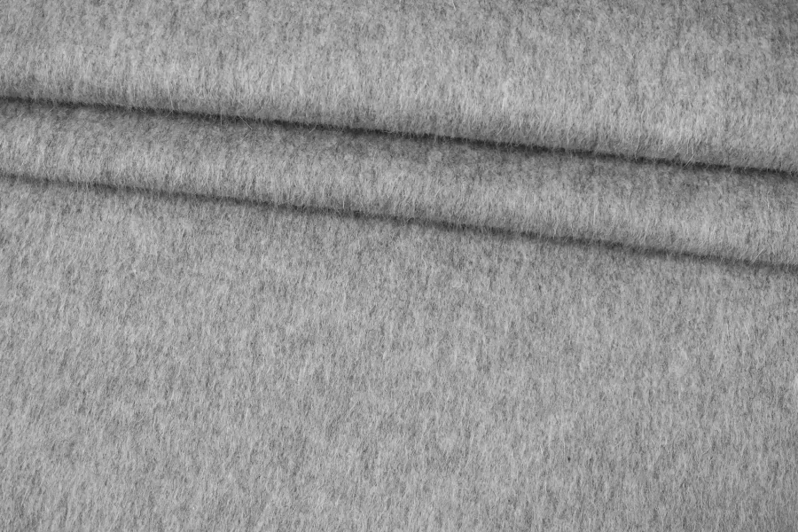 Пальтовая шерсть с альпакой Серая BRS H56 BB70 17122515