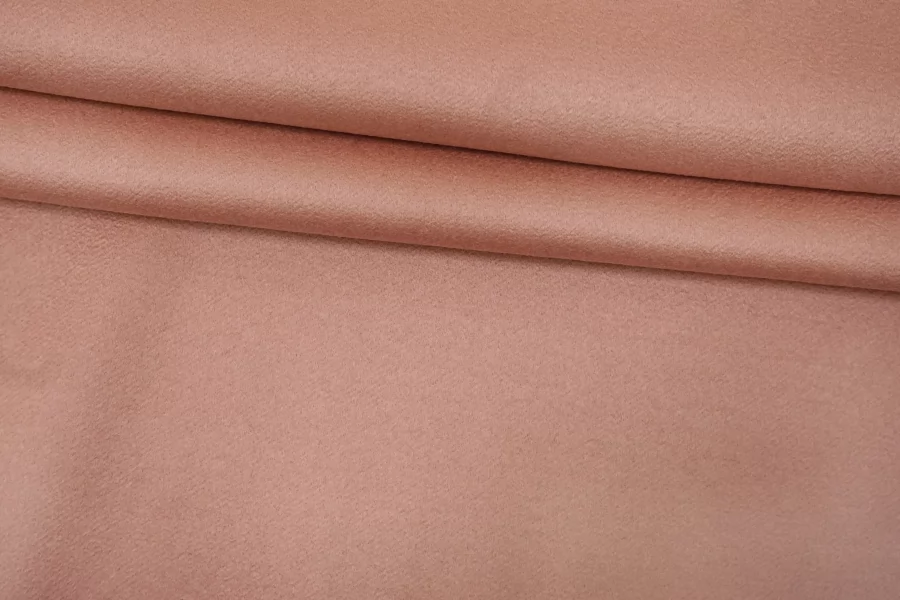 Кашемир пальтовый двухслойный двусторонний дабл Розовый BRS H55/3 BB60 17122516