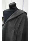 Пальтовая двухслойная двусторонняя шерсть с мохером дабл Ёлочка серая BRS H57 EE50 17122517