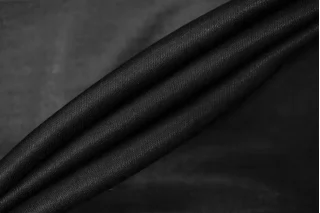 Хлопок с шелком сатиновый плательно-блузочный Чёрный BRS H4/8 O20 17122523