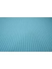 Рубашечный лён с хлопком в полоску  ALBINI Сине-голубой CVC H16/3 G30 19112515